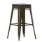 Flash Furniture 30" GN Metal Bar Stool-Black Poly Seat, 4PK 4-ET-31320-30-GN-R-PL2B-GG - alternate 6